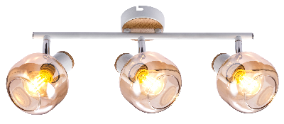 Светильник настенно-потолочный спот Rivoli Kalisto 7025-703 3 х E14 40 Вт поворотный