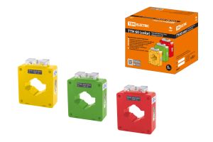 Трансформатор тока измерительный ТТН  60/ 600/5-10VA/0,5-Р (3 шт., color) TDM